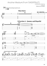 Another Medium (From UNDERTALE) - Prog XP (Digital Guitar Tabs)