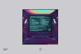 Contra: ReBirth (Original Video Game Soundtrack) - Konami Kukeiha Club (1xLP Vinyl Record) - Cyan and Purple