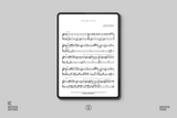 DELTARUNE Chapter 1 Piano Score (Digital Sheet Music)