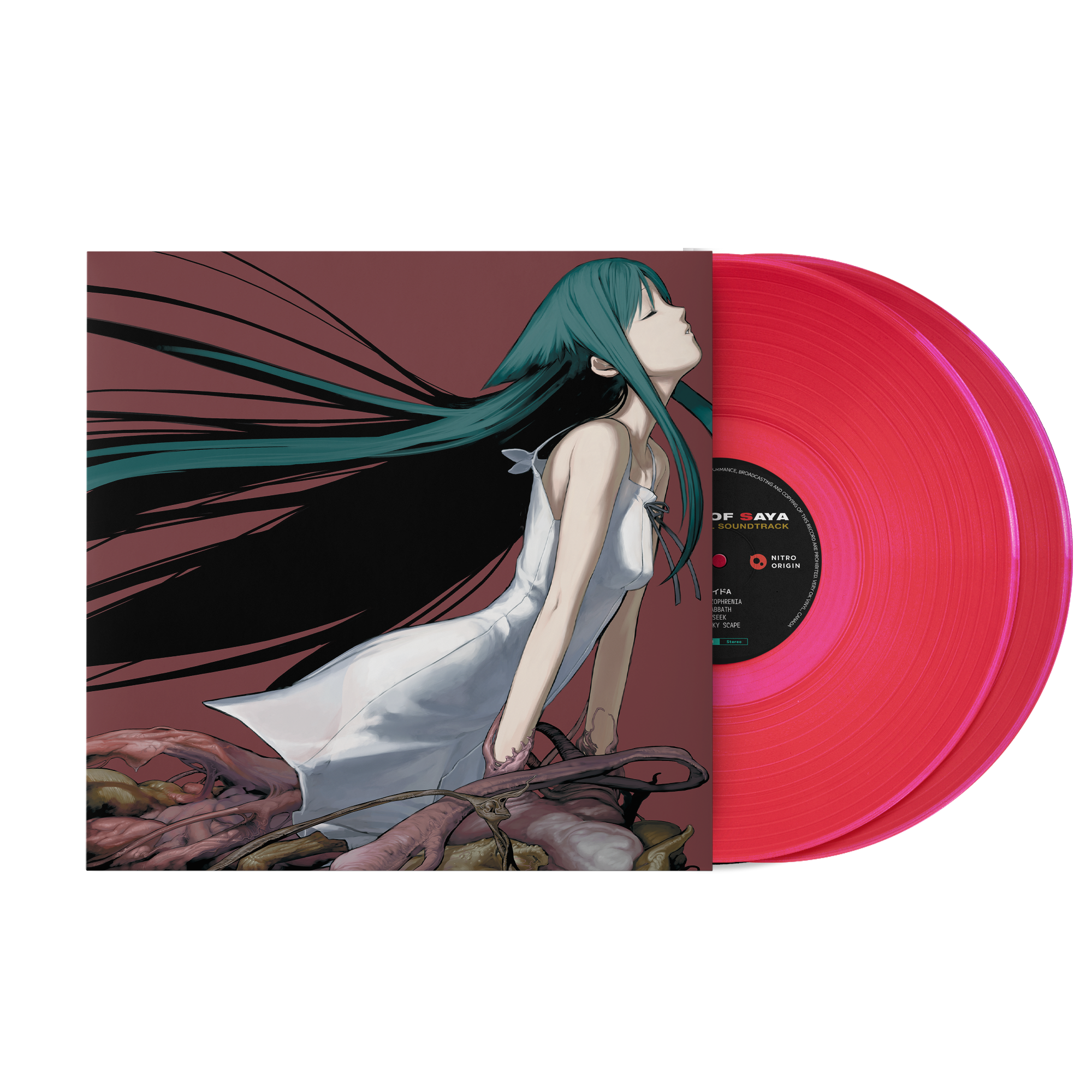 Song of Saya Original Soundtrack (2xLP Transparent 