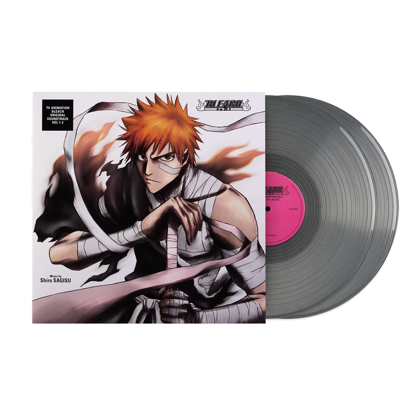 BLEACH (Original Soundtrack) - Shiro SAGISU (2xLP Vinyl Record - Clear)