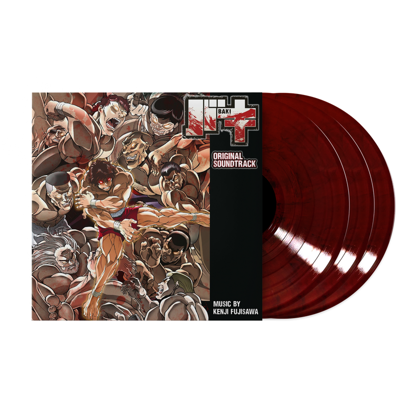 Baki (Original Soundtrack) - Kenji Fujisawa (3xLP Vinyl Record)