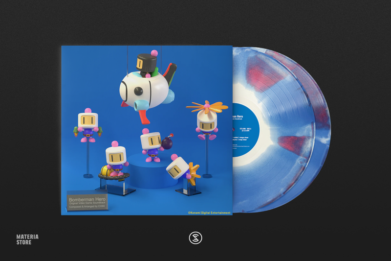 Bomberman Hero (Original Soundtrack) - Jun Chikuma (2xLP Vinyl Record) - Limited Edition