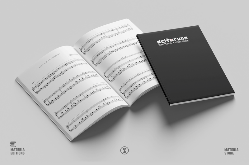 DELTARUNE Chapters 3+4 Piano Score (Sheet Music Book)