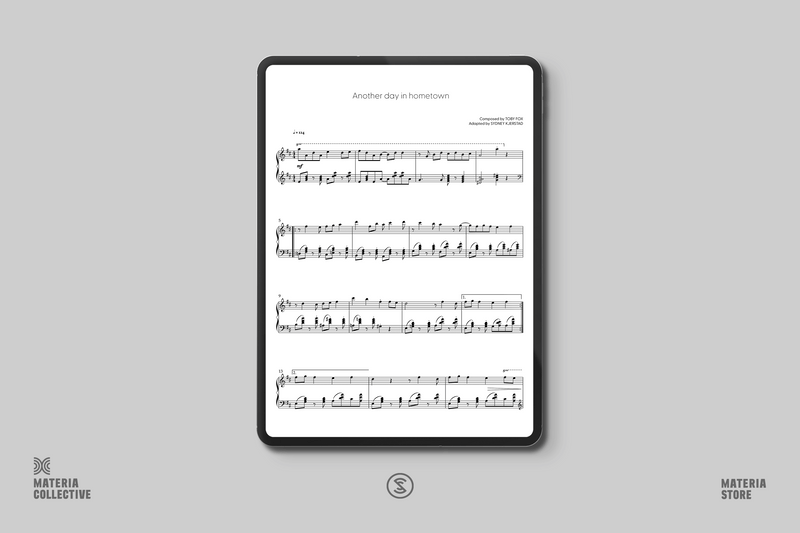 DELTARUNE Chapters 3+4 Piano Score (Digital Sheet Music)