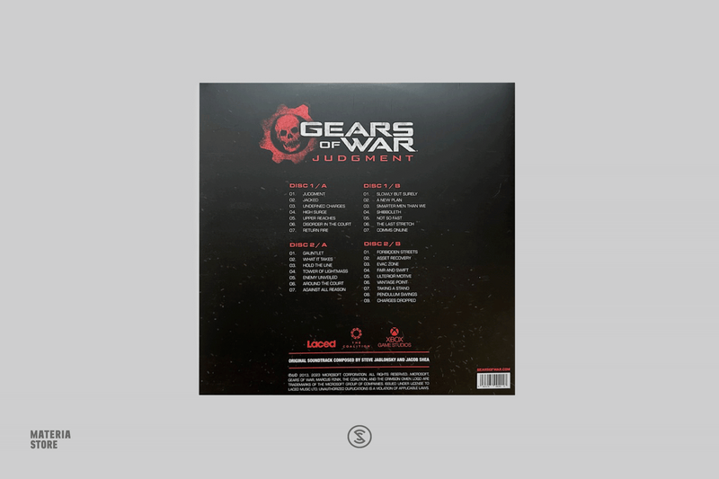 Gears of War: Judgment (Original Soundtrack) - Steve Jablonsky & Jacob Shea (2xLP Vinyl Record)