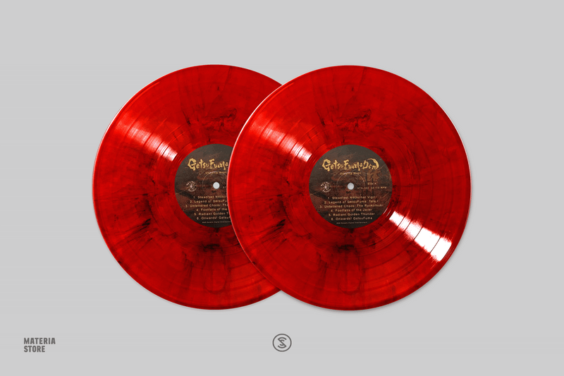 GetsuFuma Den: Undying Moon (Original Soundtrack) - Konami Kukeiha Club (2xLP Blood Moon Vinyl Record)