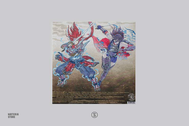 GetsuFuma Den: Undying Moon (Original Soundtrack) - Konami Kukeiha Club (2xLP Blood Moon Vinyl Record)