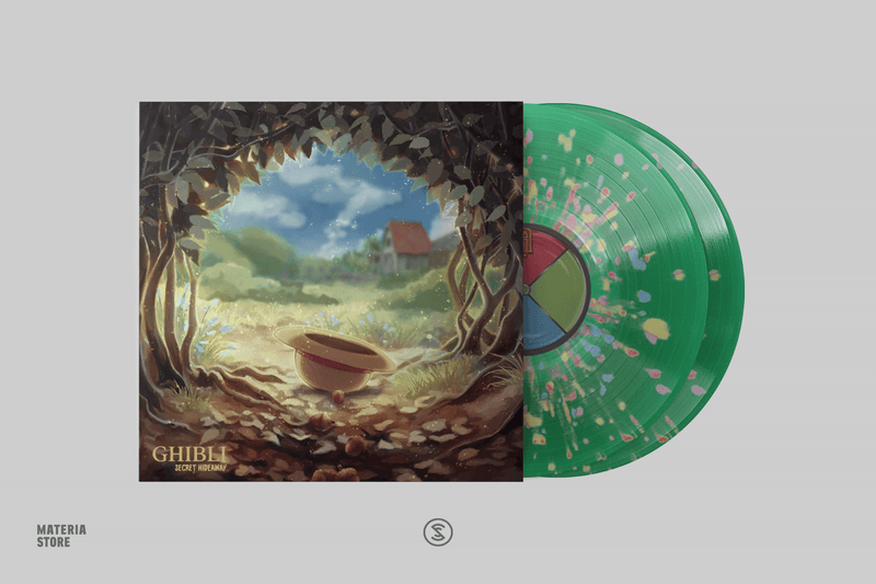 Ghibli Secret Hideaway (Original Soundtrack) - Rozen (2xLP Vinyl Record) - Multi Splatter