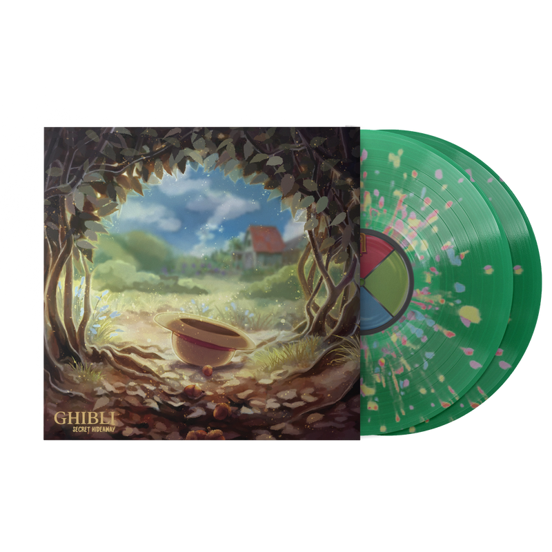 Ghibli Secret Hideaway (Original Soundtrack) - Rozen (2xLP Vinyl Record) - Multi Splatter