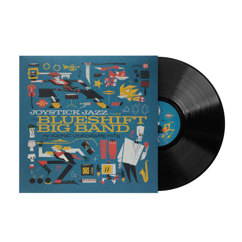 Joystick Jazz: The Blueshift Big Band Plays Iconic Video Game Hits (Vol. 2) - The Blueshift Big Band (1xLP Vinyl Record)