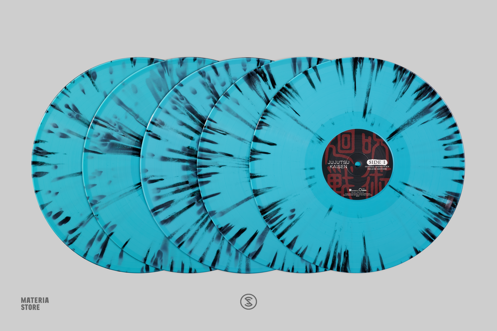 東映『NEW DISC PRESS 』Vol.46,59,60,65 Jujutsu Kaisen (Original Soundtrack) - Hiroaki Tsutsumi (5xLP Vinyl Re