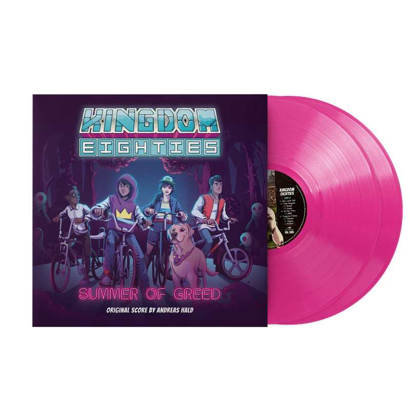 Kingdom Eighties: Summer of Greed (Original Game Soundtrack) - Andreas Hald (2xLP Vinyl Record)