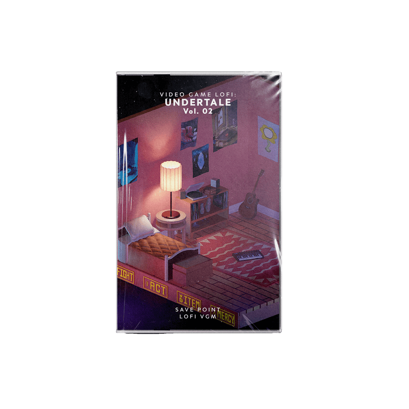 Video Game LoFi: Undertale Vol. 2 - Save Point (Cassette Tape)