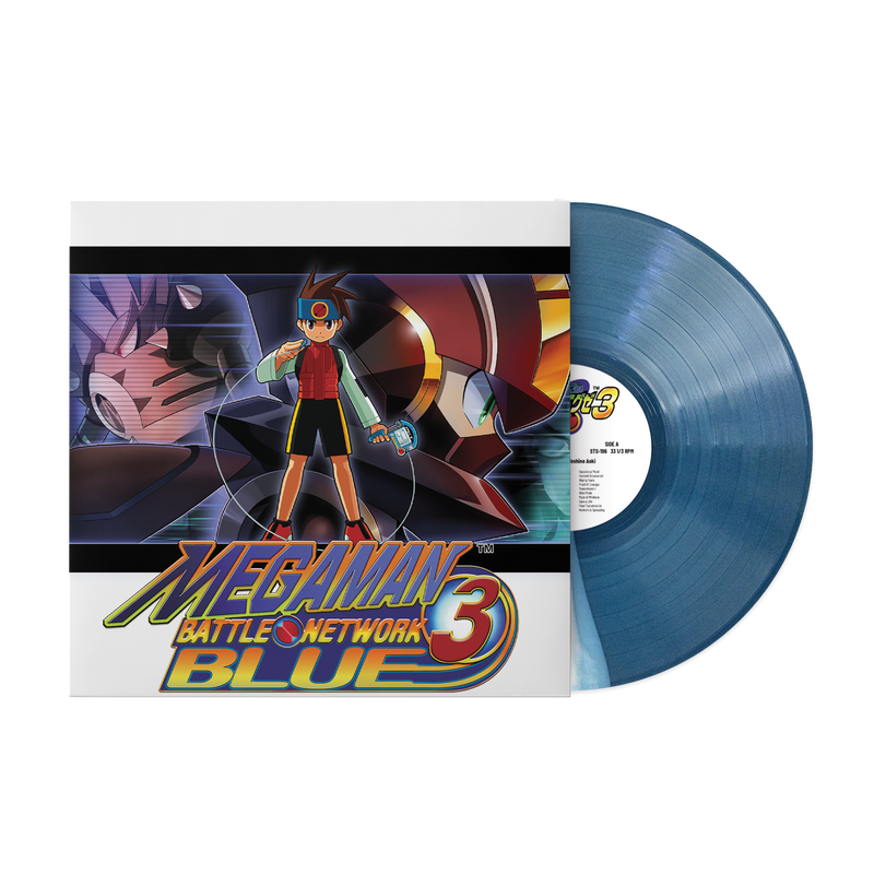 Mega Man Battle Network 3 (Original Video Game Soundtrack) - Yoshino Aoki (1xLP Vinyl Record) [Colored/Split Variant]