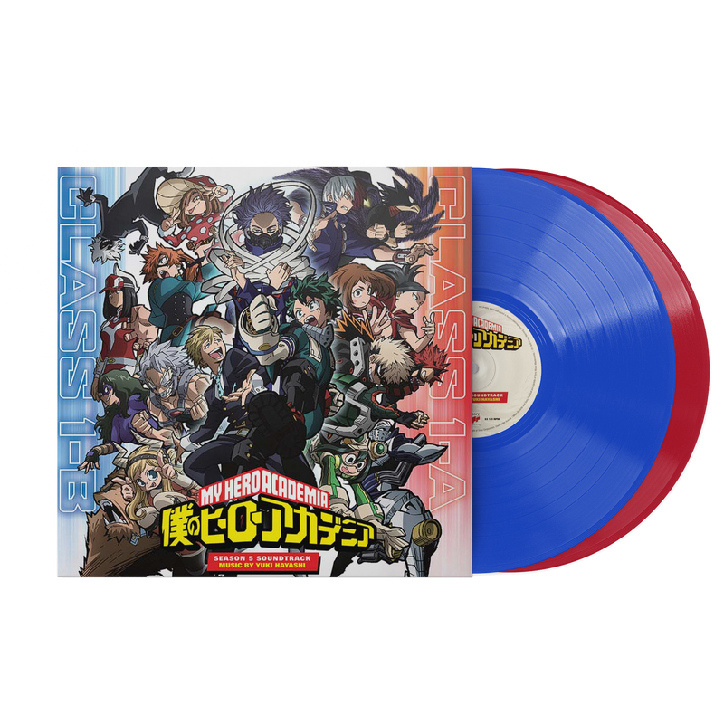 My Hero Academia: Season 5 (Original Series Soundtrack) - Yuki Hayashi (2xLP Vinyl Record)