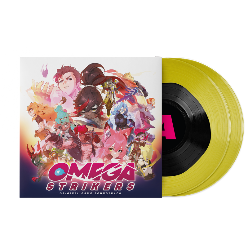 Omega Strikers (Original Game Soundtrack) (2xLP Vinyl Record)