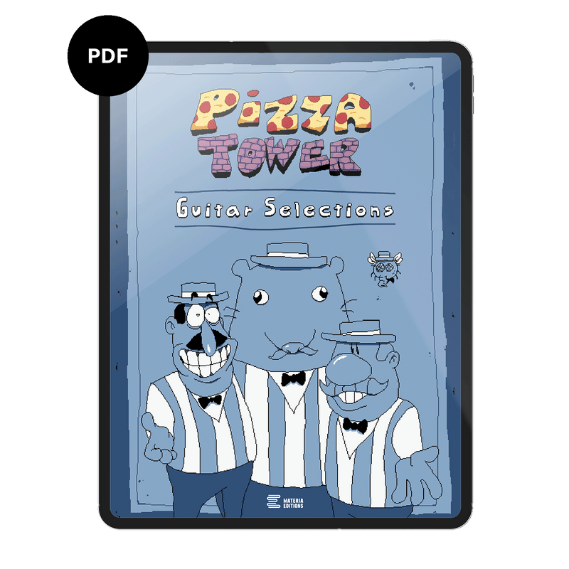 Pizza Tower Guitar Selections (Digital Sheet Music)