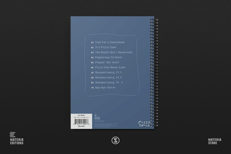 Pizza Tower Guitar Selections (Sheet Music Book)