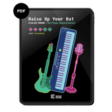 Raise Up Your Bat (from DELTARUNE) Piano/Vocal/Guitar (Digital Sheet Music)