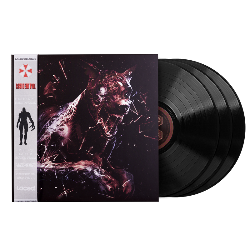 Resident Evil (1996 Original Soundtrack + Original Soundtrack Remix) - Capcom Sound Team (3xLP Vinyl Record)