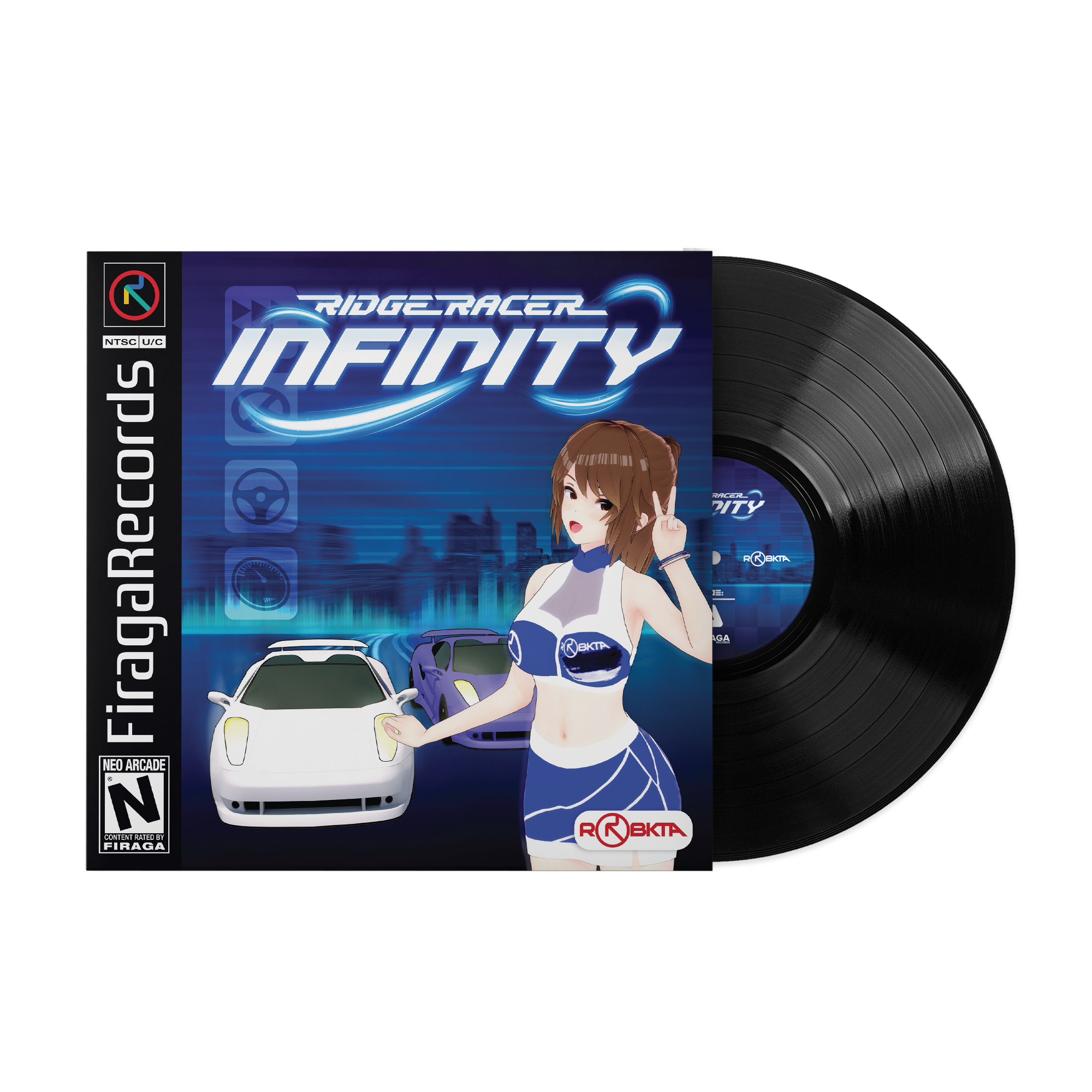 Ridge Racer Infinity - RoBKTA (1xLP Vinyl Record)