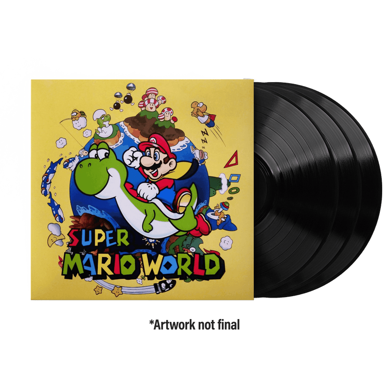 SUPER MARIO WORLD (Original Soundtrack) (3xLP Vinyl Record)