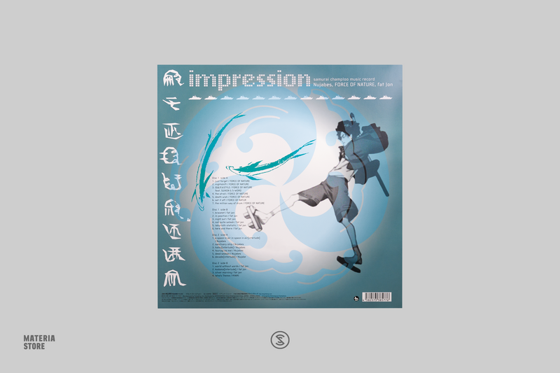Samurai Champloo Music Record: Impression -  Force Of Nature, Nujabes, Fat Jon (2xLP Vinyl Record)