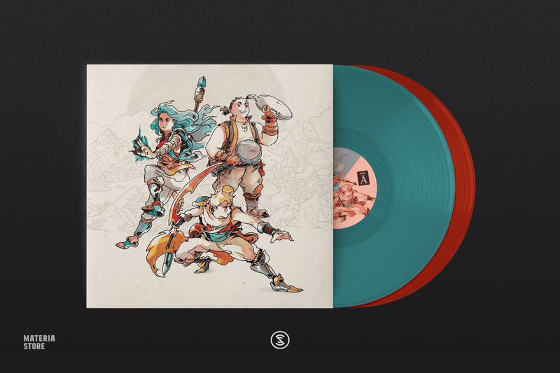 Sea of Stars - Eric W. Brown & Yasunori Mitsuda (2xLP Vinyl Record) - Solar Orange and Lunar Blue Vinyl