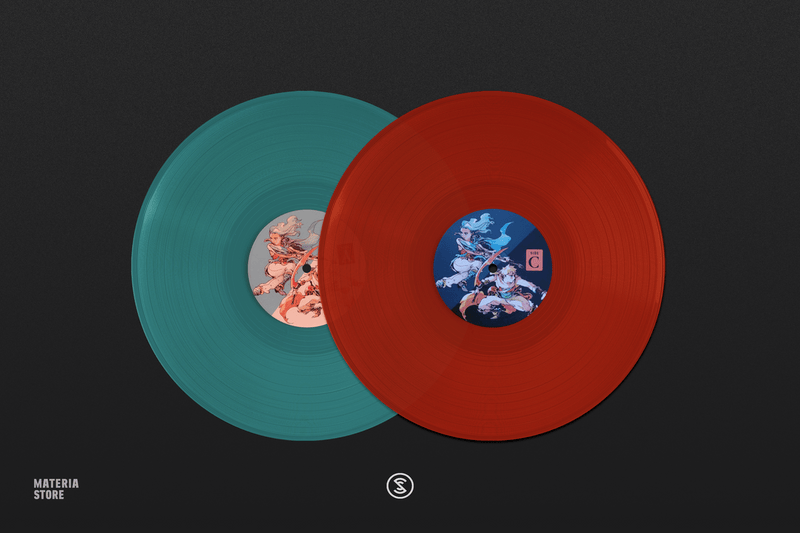 Sea of Stars - Eric W. Brown & Yasunori Mitsuda (2xLP Vinyl Record) - Solar Orange and Lunar Blue Vinyl