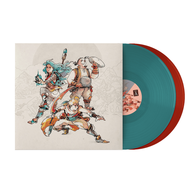 Sea of Stars - Eric W. Brown & Yasunori Mitsuda (2xLP Vinyl Record) - Solar Orange and Lunar Blue Vinyl