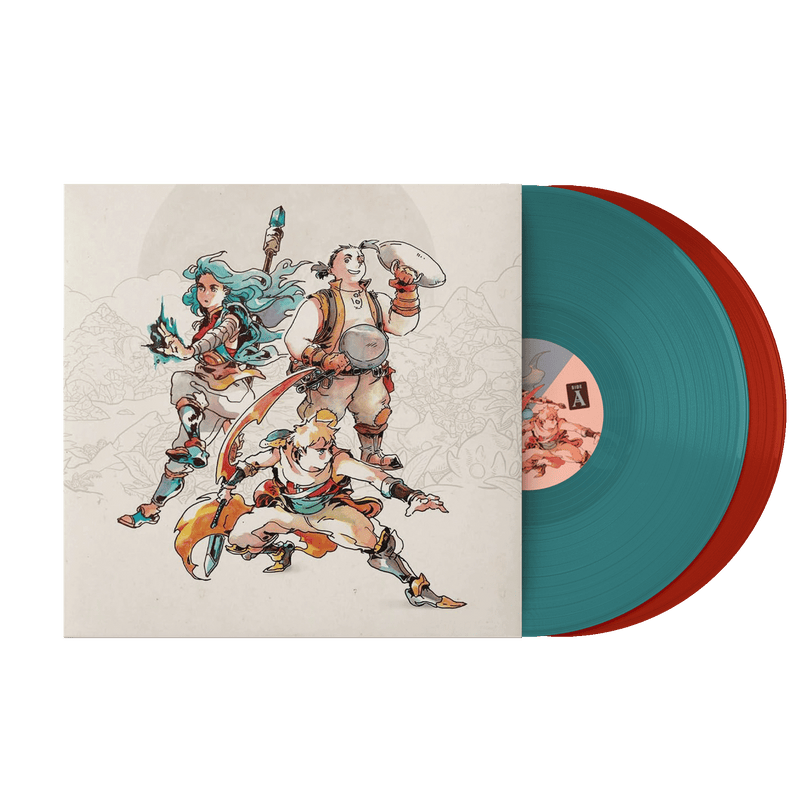 Sea of Stars - Eric W. Brown & Yasunori Mitsuda (2xLP Vinyl Record) - Solar Orange and Lunar Blue Vinyl