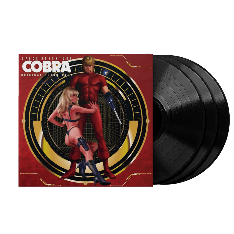 Space Adventure Cobra (Original Soundtrack) - Kentato Haneda & Yuji Ono (3xLP Vinyl Record)