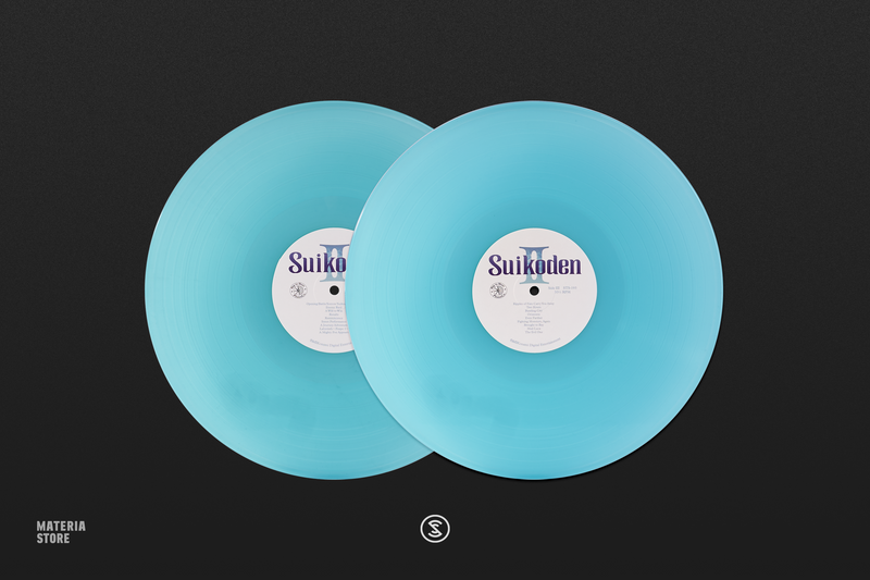 Suikoden II (Original Soundtrack) (2xLP Blue Vinyl Record)