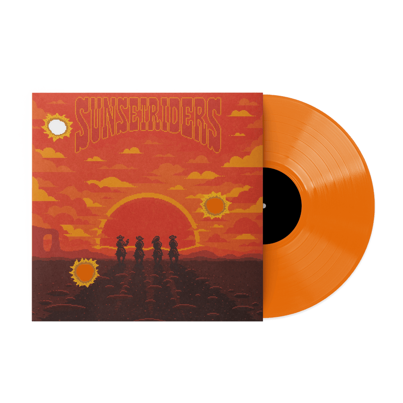 Sunset Riders Reissue (Original Game Soundtrack) - KONAMI KUKEIHA CLUB (1xLP 10" Vinyl Record)