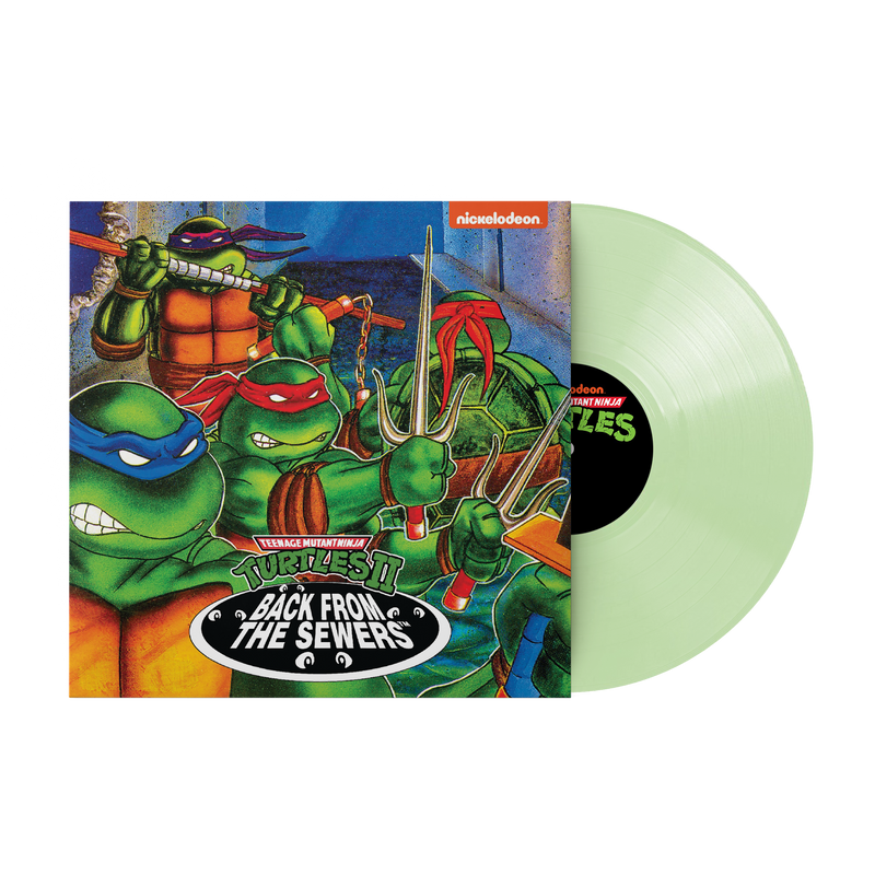 Teenage Mutant Ninja Turtles II: Back from the Sewers (1xLP Vinyl Record) - Glow in the Dark Variant