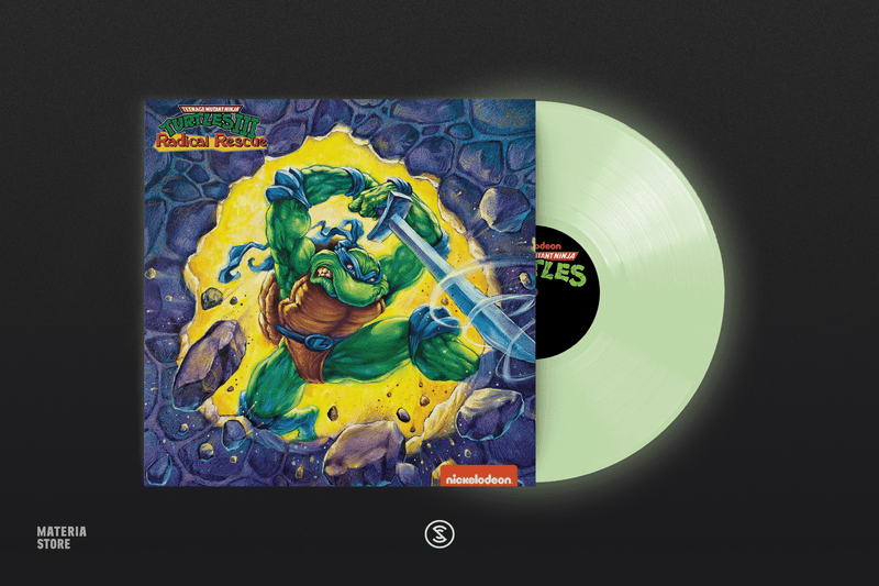 Teenage Mutant Ninja Turtles III: Radical Rescue (1xLP Vinyl Record) - Glow in the Dark Variant