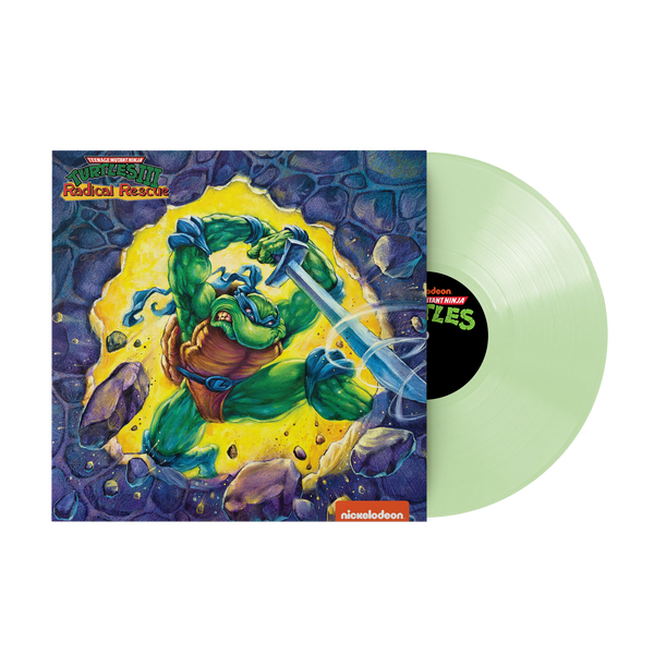 Teenage Mutant Ninja Turtles III: Radical Rescue (1xLP Vinyl Record) - Glow in the Dark Variant