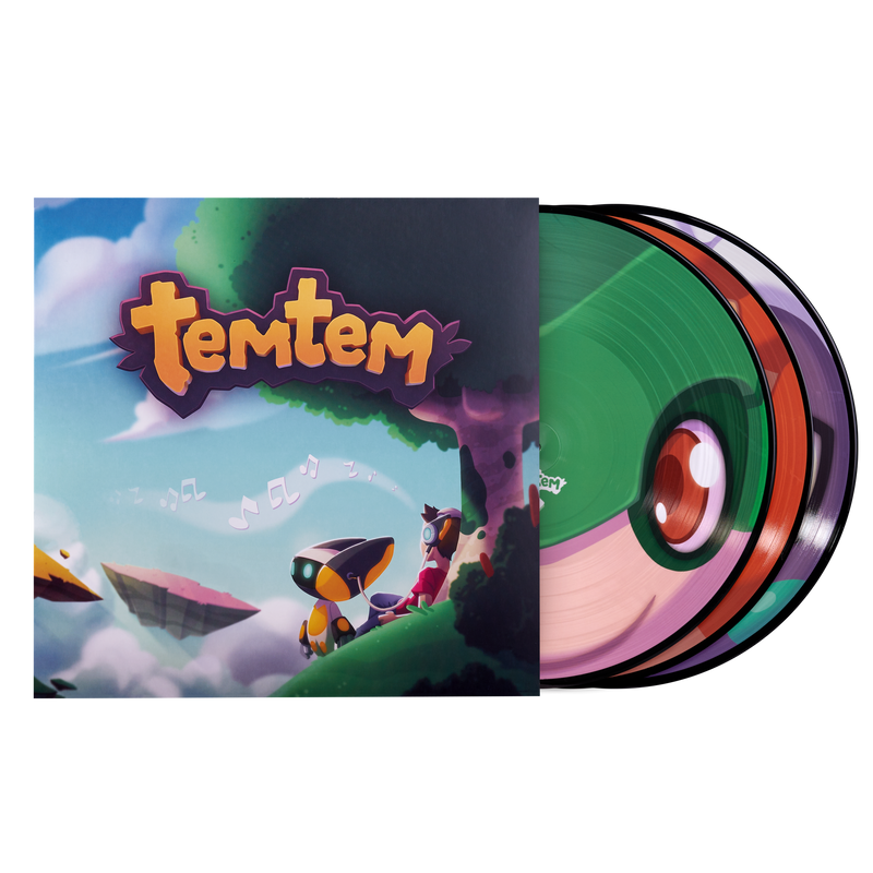 Temtem (Original Soundtrack) - Damian Sanchez (3xLP Vinyl Record)