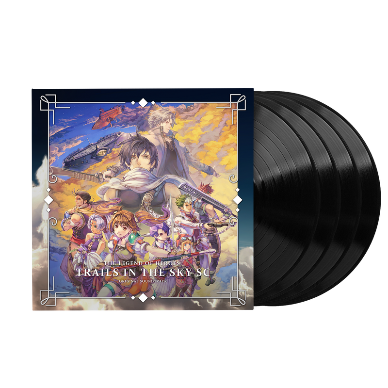 The Legend of Heroes: Trails In The Sky SC Original Soundtrack - Falcom Sound Team jdk (4xLP Vinyl Record)