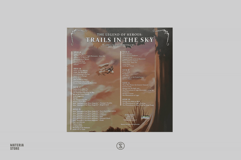 The Legend of Heroes: Trails In the Sky Original Soundtrack - Falcom Sound Team jdk (4xLP Vinyl Record)