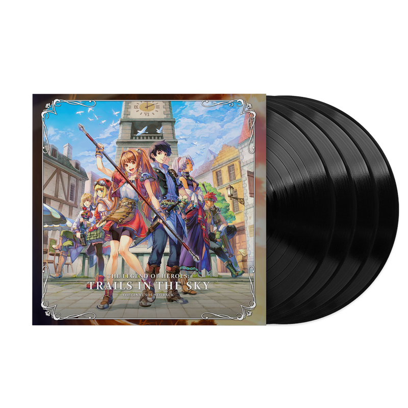 The Legend of Heroes: Trails In the Sky Original Soundtrack - Falcom Sound Team jdk (4xLP Vinyl Record)