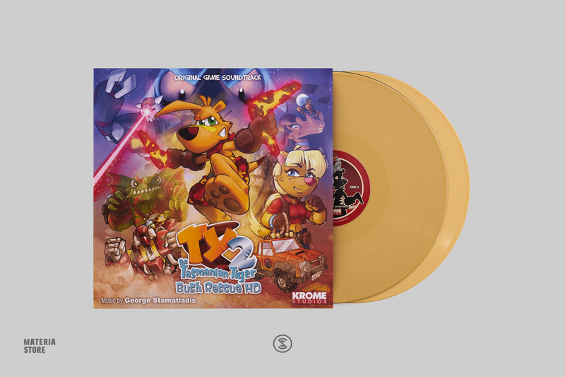 Ty the Tasmanian Tiger 2: Bush Rescue (Original Game Soundtrack) - George Stamatiadis (1xLP Vinyl Record)