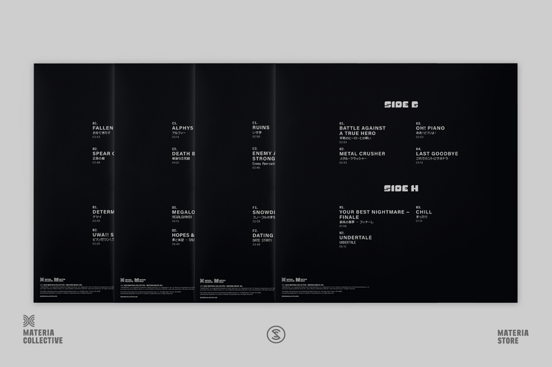 UNDERTALE Piano Collections (4xLP Box Set)