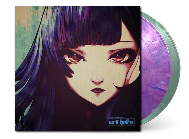 VA-11 HALL-A (Original Soundtrack) - Garoad (2xLP Vinyl Record) - Pink/Purple and Green/Clear Vinyl