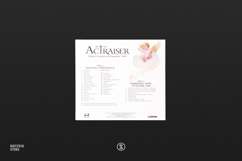 ActRaiser (Original Soundtrack & Symphonic Suite) - New Japan BGM Philharmonic Orchestra (Compact Disc)