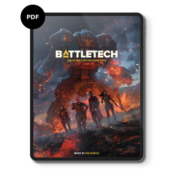 Battletech Collectors Edition Score Book (Digital Sheet Music) Music