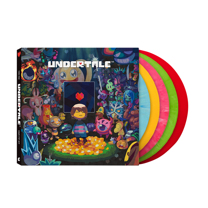 UNDERTALE (Original Game Soundtrack) Complete Box Set - Toby Fox (5xLP Vinyl Record)