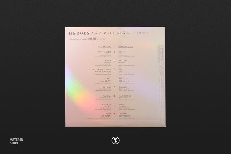 Heroes and Villains - Select Tracks from the Final Fantasy Series - FOURTH (1xLP Vinyl Record)