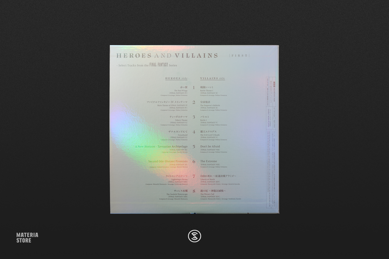 Heroes and Villains - Select Tracks from the Final Fantasy Series - FIRST (1xLP Vinyl Record)
